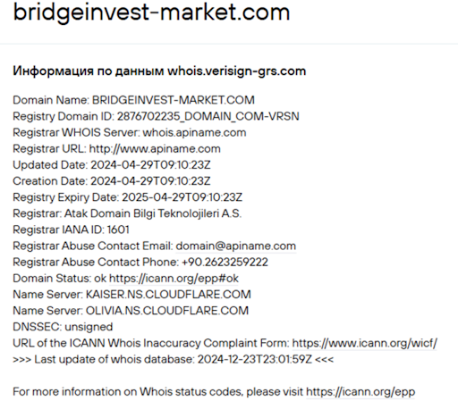 Bridge Invest Market обзор