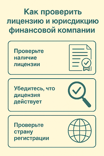 Зачем нужна проверка лицензии и юрисдикции